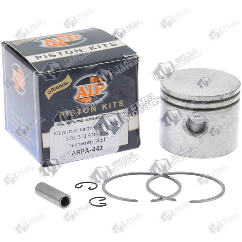 Kit piston drujba Partner 351, 350, 370, 371, 372, 390, 420 41mm (2 segmenti) (Aip) 